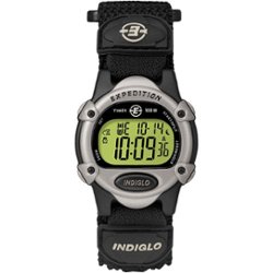 Timex Unisex Expedition Digital CAT 33mm Watch - Black/Silver-Tone - Front_Zoom