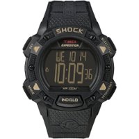 Timex - Men's Expedition Base Shock 45mm Watch - Blackout - Front_Zoom