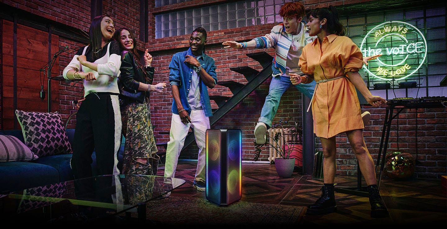 Alt View 17. Samsung - MX-ST40B Sound Tower High Power Audio 160W - Black.