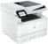 Angle Zoom. HP - LaserJet Pro MFP 4101fdwe Wireless All-In-One Black-and-White Laser Printer with 3 mo. of Instant Ink included with HP+ - White.