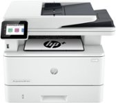 Front Zoom. HP - LaserJet Pro MFP 4101fdwe Wireless All-In-One Black-and-White Laser Printer with 3 mo. of Instant Ink included with HP+ - White.