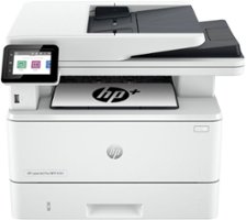HP - LaserJet Pro MFP 4101fdne All-In-One Black-and-White Laser Printer with 3 months of Instant Ink included with HP+ - White - Front_Zoom