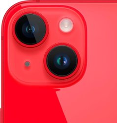 Apple - iPhone 14 128GB - (PRODUCT)RED (T-Mobile) - Back_Zoom