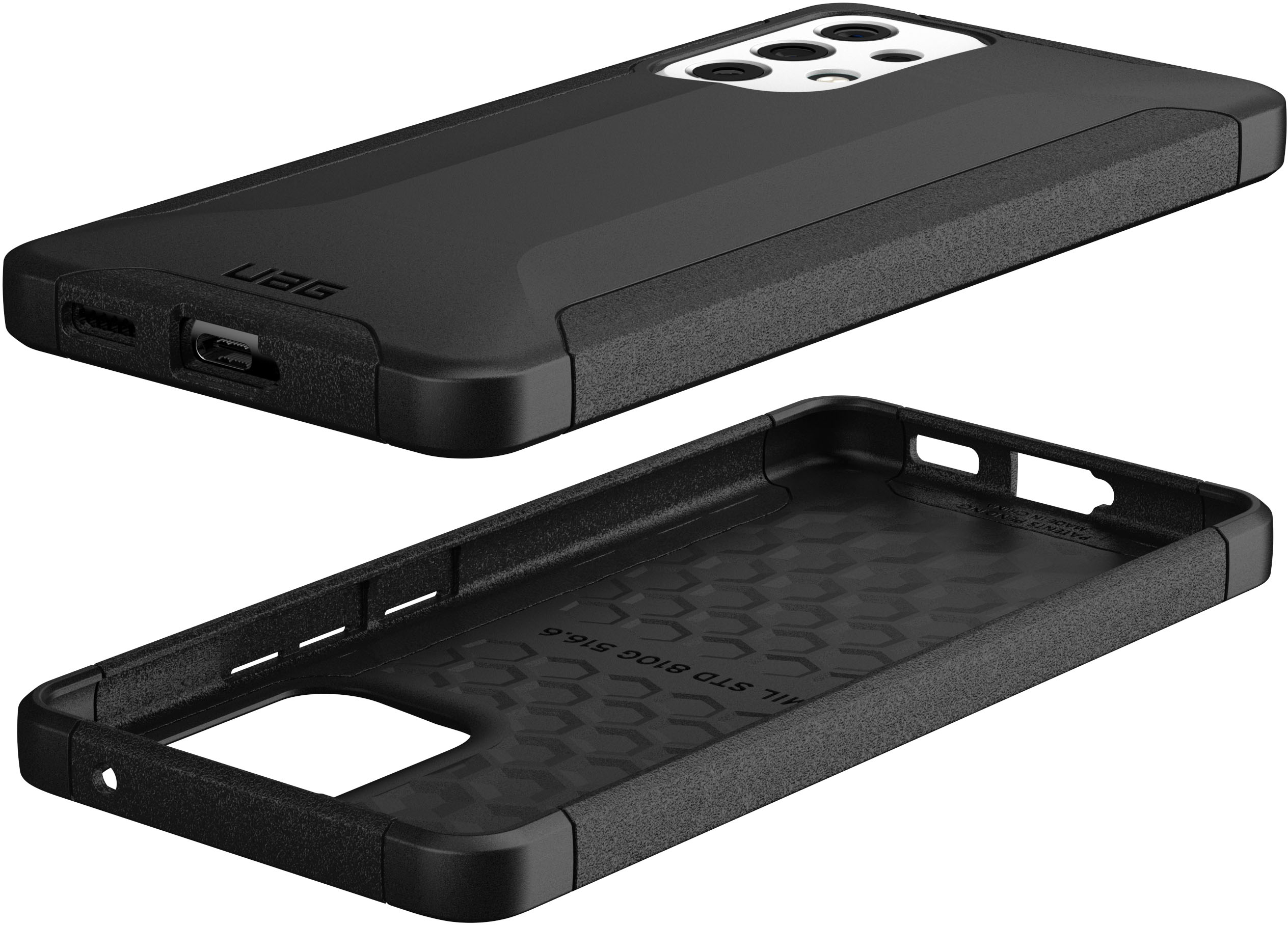Angle View: UAG - Scout Case for Samsung Galaxy A53 5G - Black