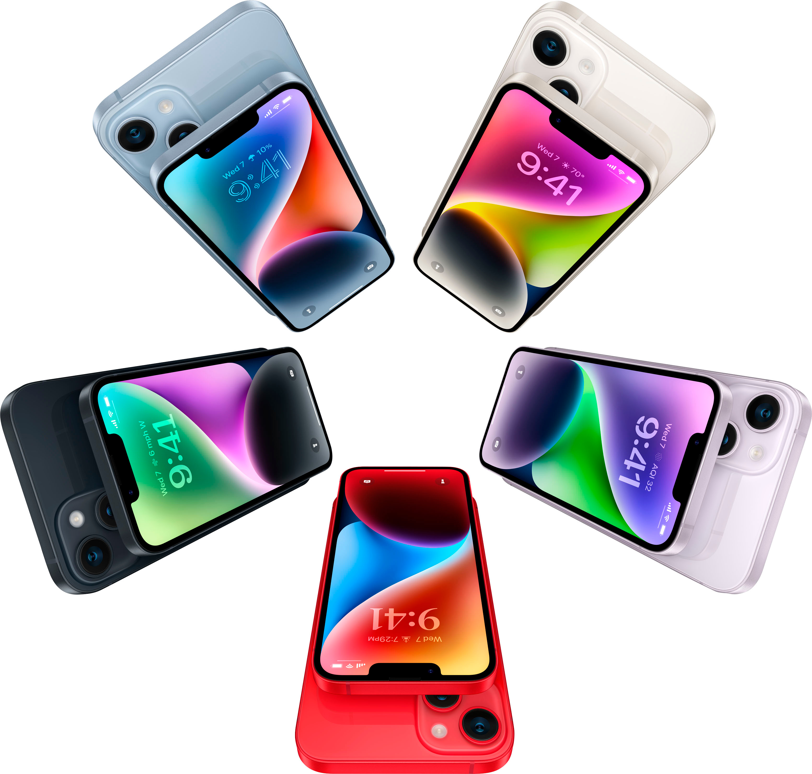Apple - iPhone 14 256GB - Purple (T-Mobile)