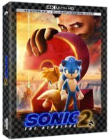 Sonic the Hedgehog 2 [SteelBook] [Digital Copy] [4K Ultra HD Blu-ray/Blu-ray] [Only @ Best Buy] [2022] - Front_Zoom