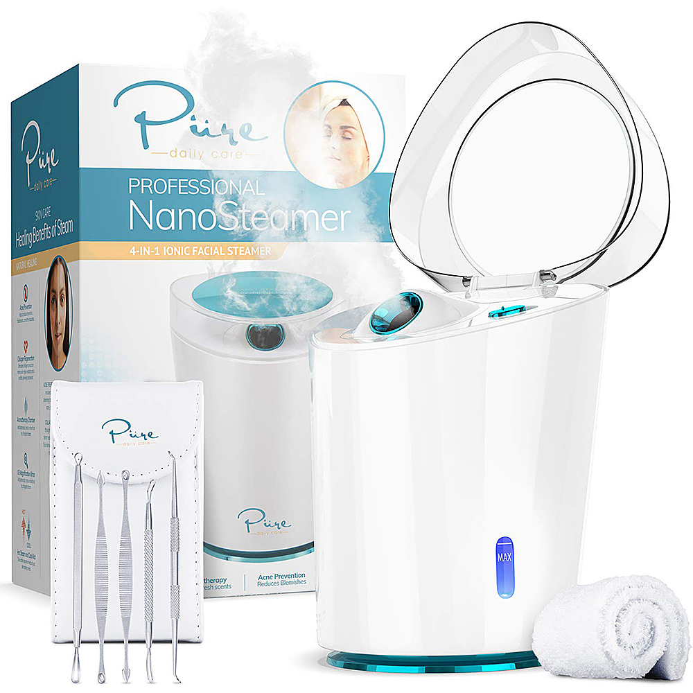 Pure Daily Care - NanoSteamer Pro Facial Steamer - White