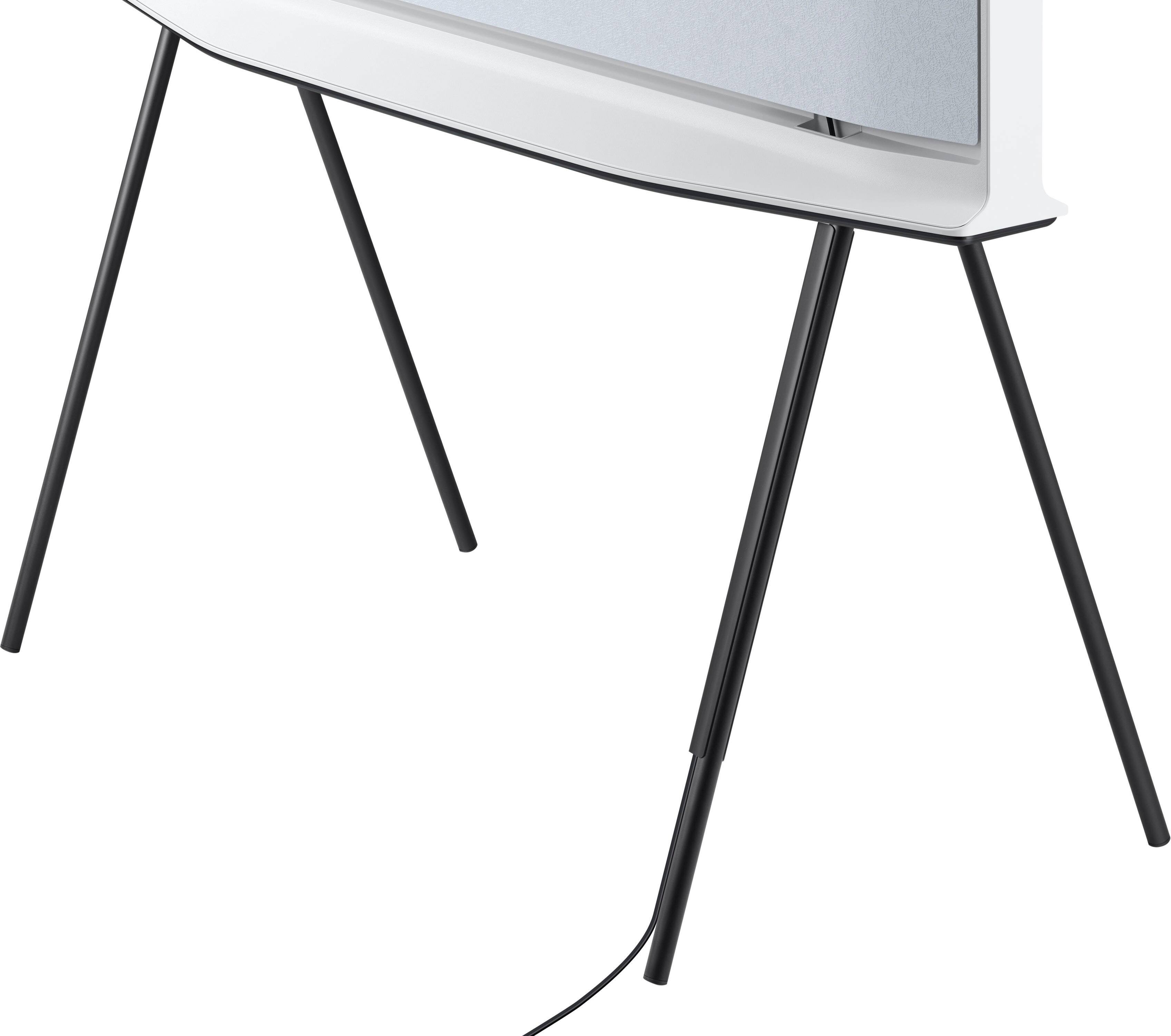 Alt View 26. Samsung - 65" Class The Serif QLED 4K Smart TV - White.