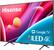 Angle. Hisense - 50" Class U6H Series Quantum ULED 4K UHD Smart Google TV - Black.
