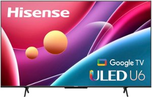 Hisense - 50" Class U6H Series Quantum ULED 4K UHD Smart Google TV - Front_Zoom