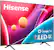 Left. Hisense - 65" Class U6H Series Quantum ULED 4K UHD Smart Google TV - Black.