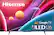 Front. Hisense - 75" Class U6H Series Quantum ULED 4K UHD Smart Google TV - Black.