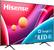 Left. Hisense - 75" Class U6H Series Quantum ULED 4K UHD Smart Google TV - Black.