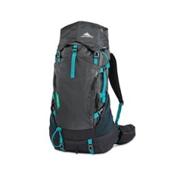 High Sierra - Pathway 2.0 60L Backpack - BLACK - Front_Zoom