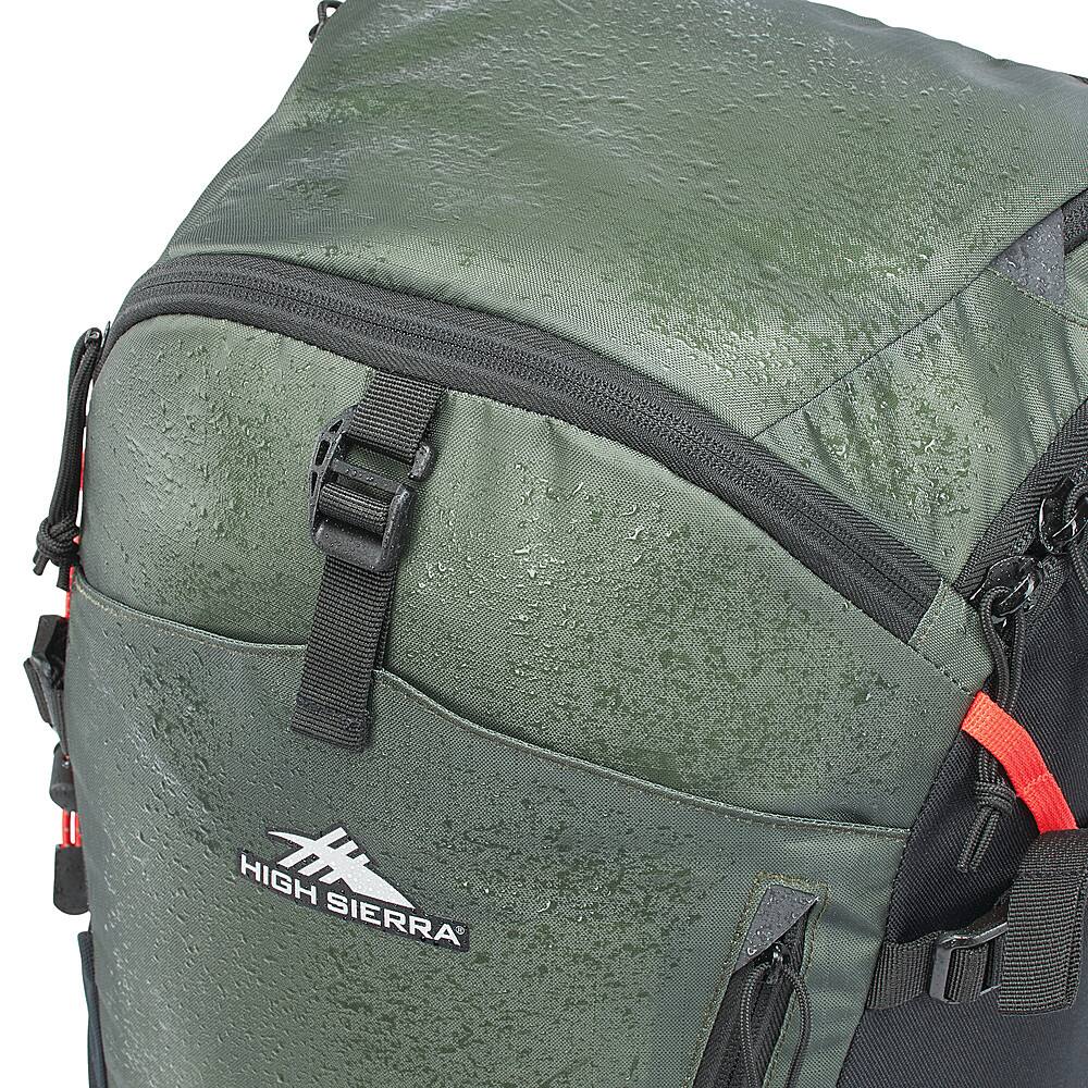 Alt View 12. High Sierra - Pathway 2.0 30L Backpack - FOREST GREEN/BLACK.