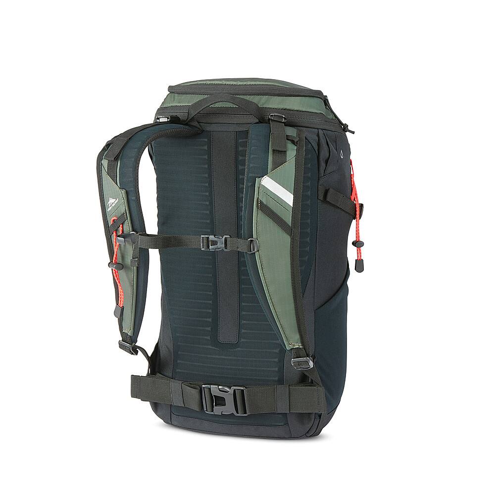 Left. High Sierra - Pathway 2.0 30L Backpack - FOREST GREEN/BLACK.