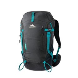 High Sierra - Pathway 2.0 45L Backpack - BLACK - Front_Zoom