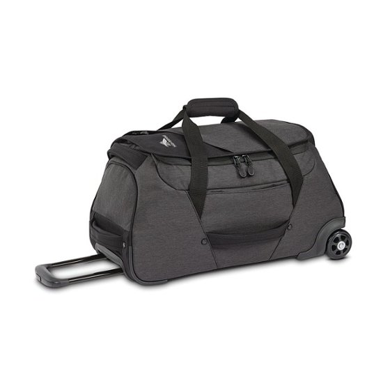 High Sierra Forester 22 Wheeled Duffel Bag Back Heather/Black 142903-6723  - Best Buy