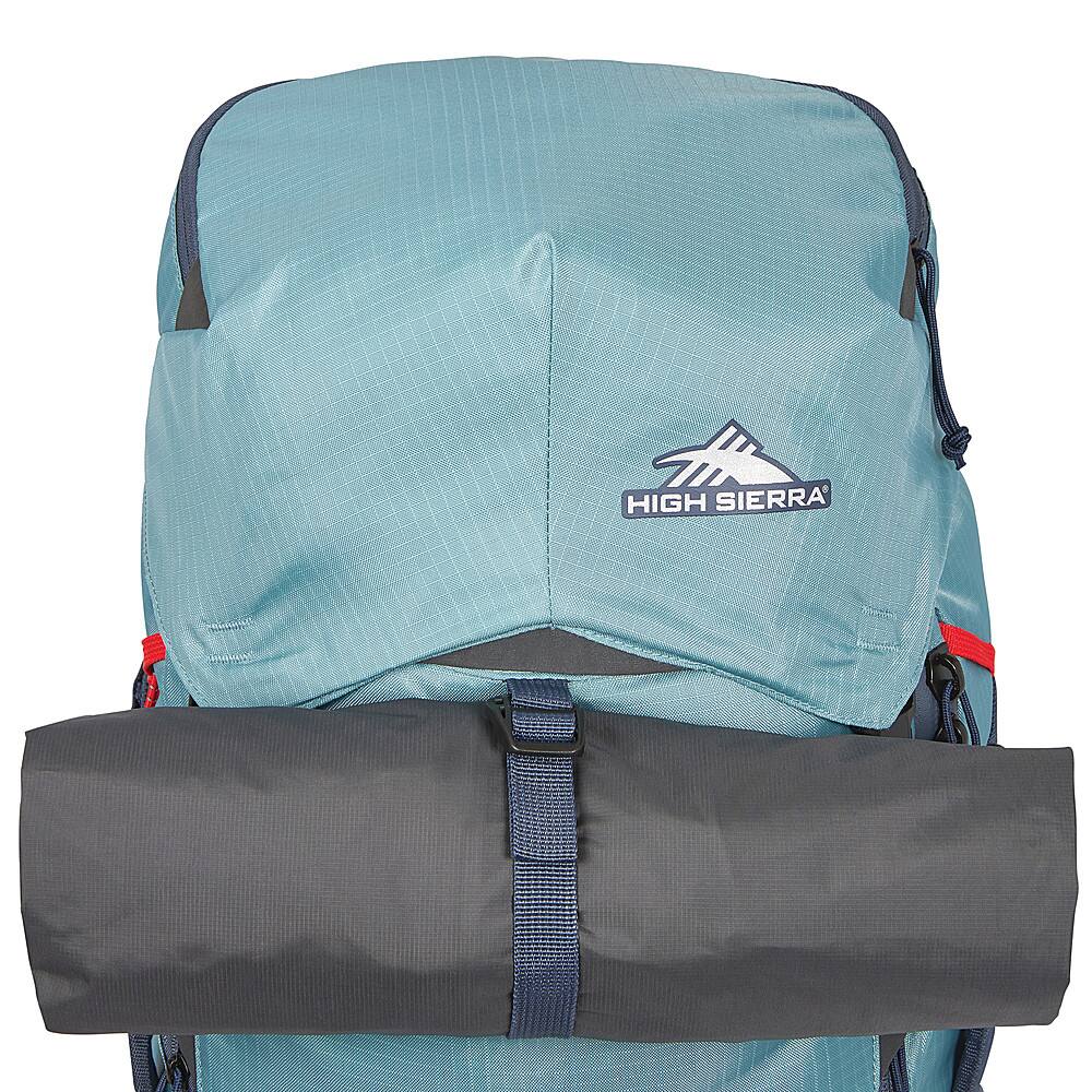 Alt View 13. High Sierra - Pathway 2.0 75L Backpack - ARCTIC BLUE.