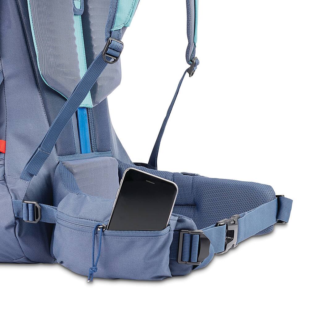 Alt View 19. High Sierra - Pathway 2.0 75L Backpack - ARCTIC BLUE.
