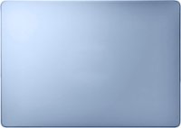 Insignia™ - Hard-Shell Case for 2021 and 2023 MacBook Pro 14" - Frosted Light Blue - Front_Zoom