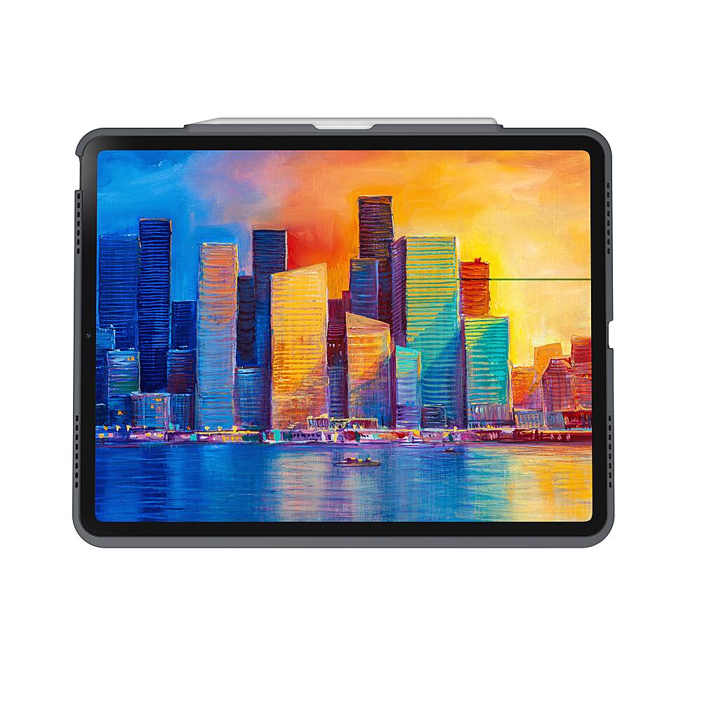 Alt View 13. ZAGG - Pro Keys with Trackpad Wireless Keyboard & Case for Apple iPad Pro 12.9" (3rd, 4th, 5th, 6th Gen) - Black.