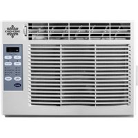 KingHome - 150 Sq. Ft. 5,000 BTU Window Air Conditioner - White - Front_Zoom