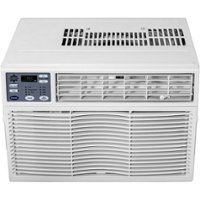 KingHome - 1,500 Sq. Ft. 24,000 BTU 230-Volt Window Air Conditioner - White - Front_Zoom