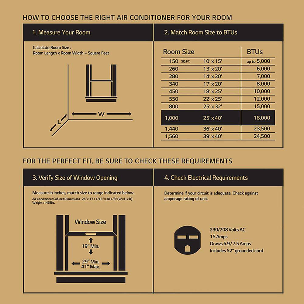 Alt View 11. LG - 1,000 Sq. Ft. 18,000 BTU Smart Window Air Conditioner - White.