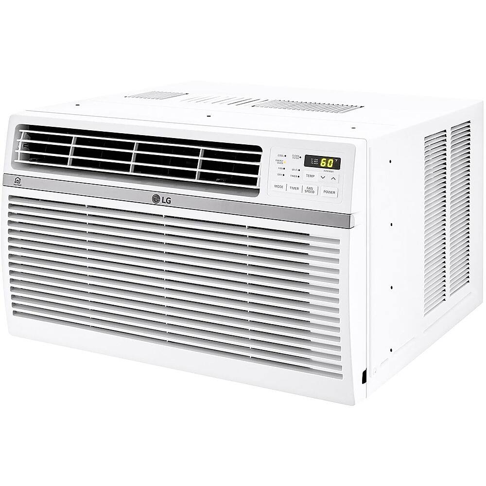 Alt View 16. LG - 1,000 Sq. Ft. 18,000 BTU Smart Window Air Conditioner - White.