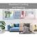 Left. LG - 550 Sq. Ft. 12,000 BTU Smart Window Air Conditioner with 11,200 BTU Heater - White.