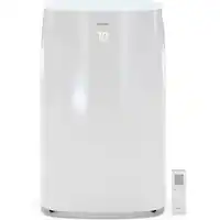 Freonic - 14,500 BTU Portable Air Conditioner with Supplemental Heat - White - Front_Zoom