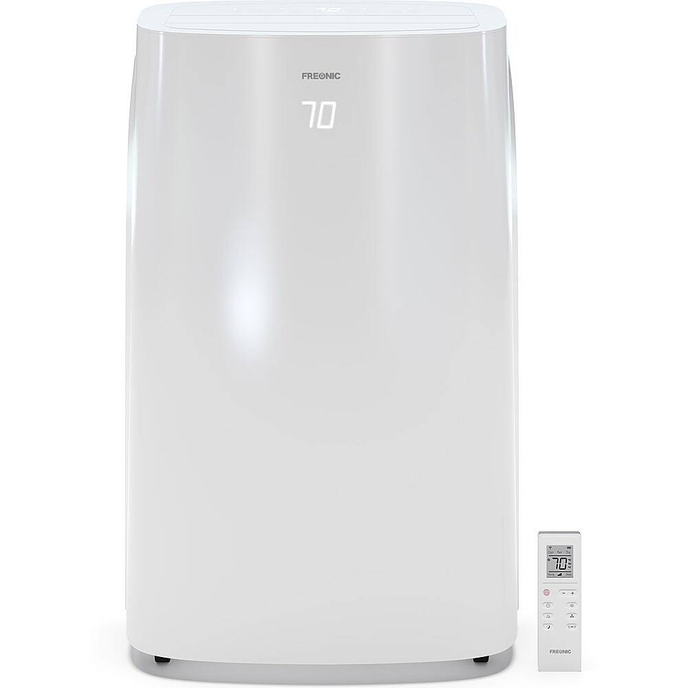 Freonic - 14,500 BTU Portable Air Conditioner with Supplemental Heat - White