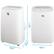 Alt View 14. JHS - 550 Sq. Ft. Portable Air Conditioner - White.