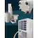 Alt View 15. JHS - 550 Sq. Ft. Portable Air Conditioner - White.