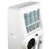 Left. JHS - 550 Sq. Ft. Portable Air Conditioner - White.