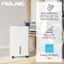 Alt View 12. Freonic - Energy Star 50 Pint Dehumidifier - White.