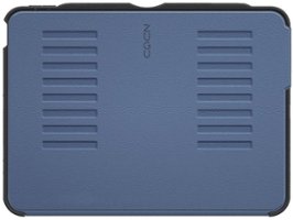 ZUGU - Slim Protective Case for Apple iPad Air 10.9 (4th/5th Generation, 2020/2022) and iPad Air 11 (6th Generation, 2024) - Slate Blue - Front_Zoom