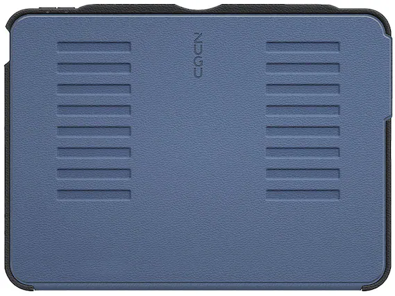 Front. ZUGU - Slim Protective Case for Apple iPad Air 10.9 (4th/5th Generation, 2020/2022) and iPad Air 11 M2 (2024) - Slate Blue.
