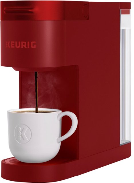 Keurig – K-Slim Single-Serve K-Cup Pod Coffee Maker – Scarlet Red