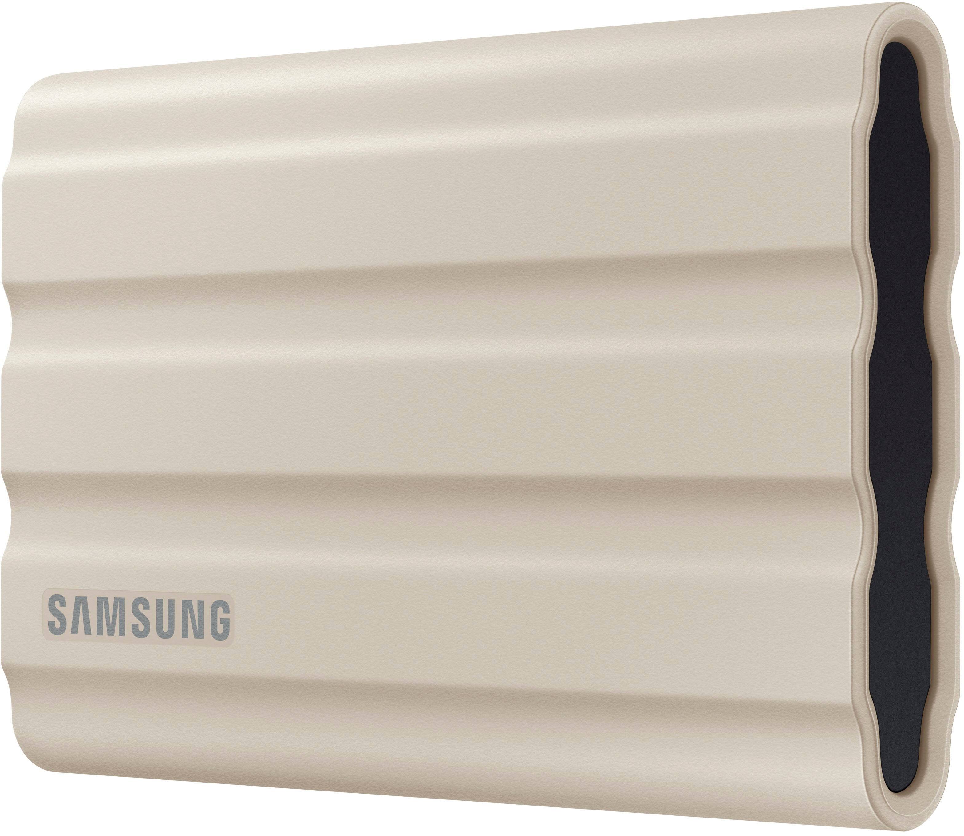 Alt View 11. Samsung - T7 Shield 2TB External USB 3.2 Gen 2 Rugged SSD IP65 Water Resistant - Beige.