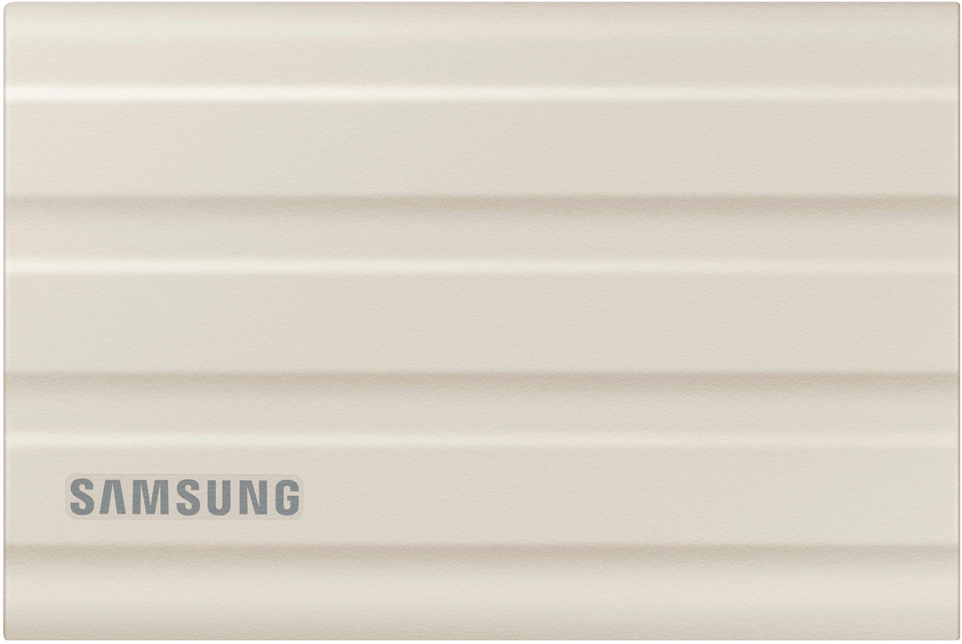 Alt View 14. Samsung - T7 Shield 2TB External USB 3.2 Gen 2 Rugged SSD IP65 Water Resistant - Beige.