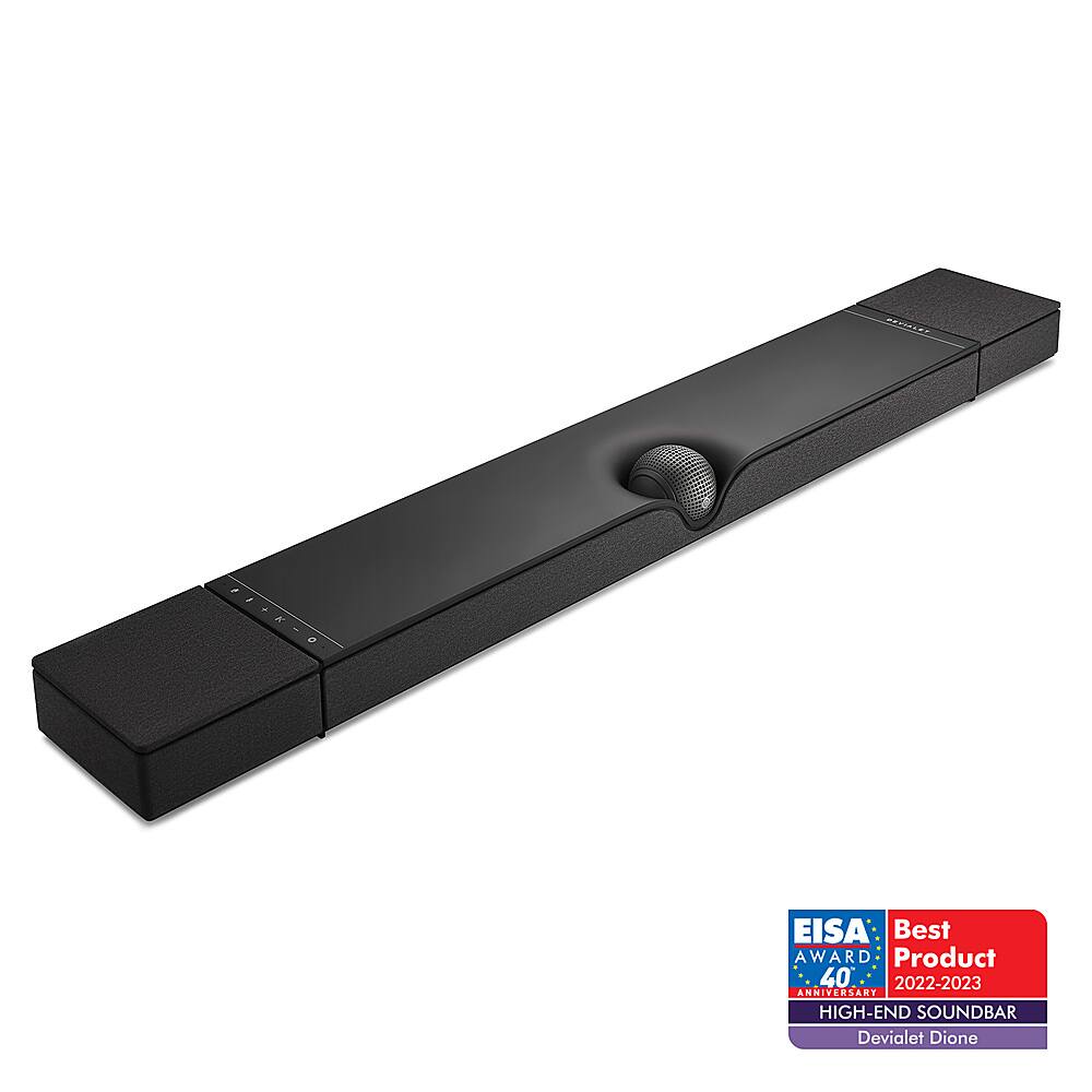 Left. Devialet - Dione Dolby Atmos Soundbar - Dark Grey.