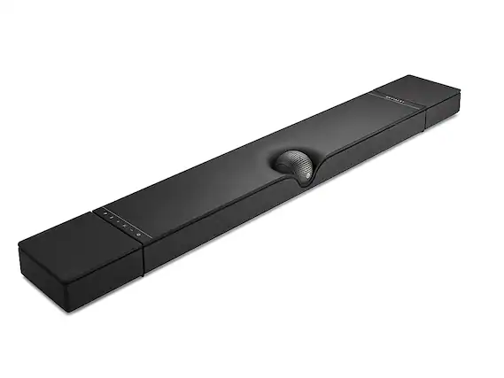 Angle. Devialet - Dione Dolby Atmos Soundbar - Dark Grey.