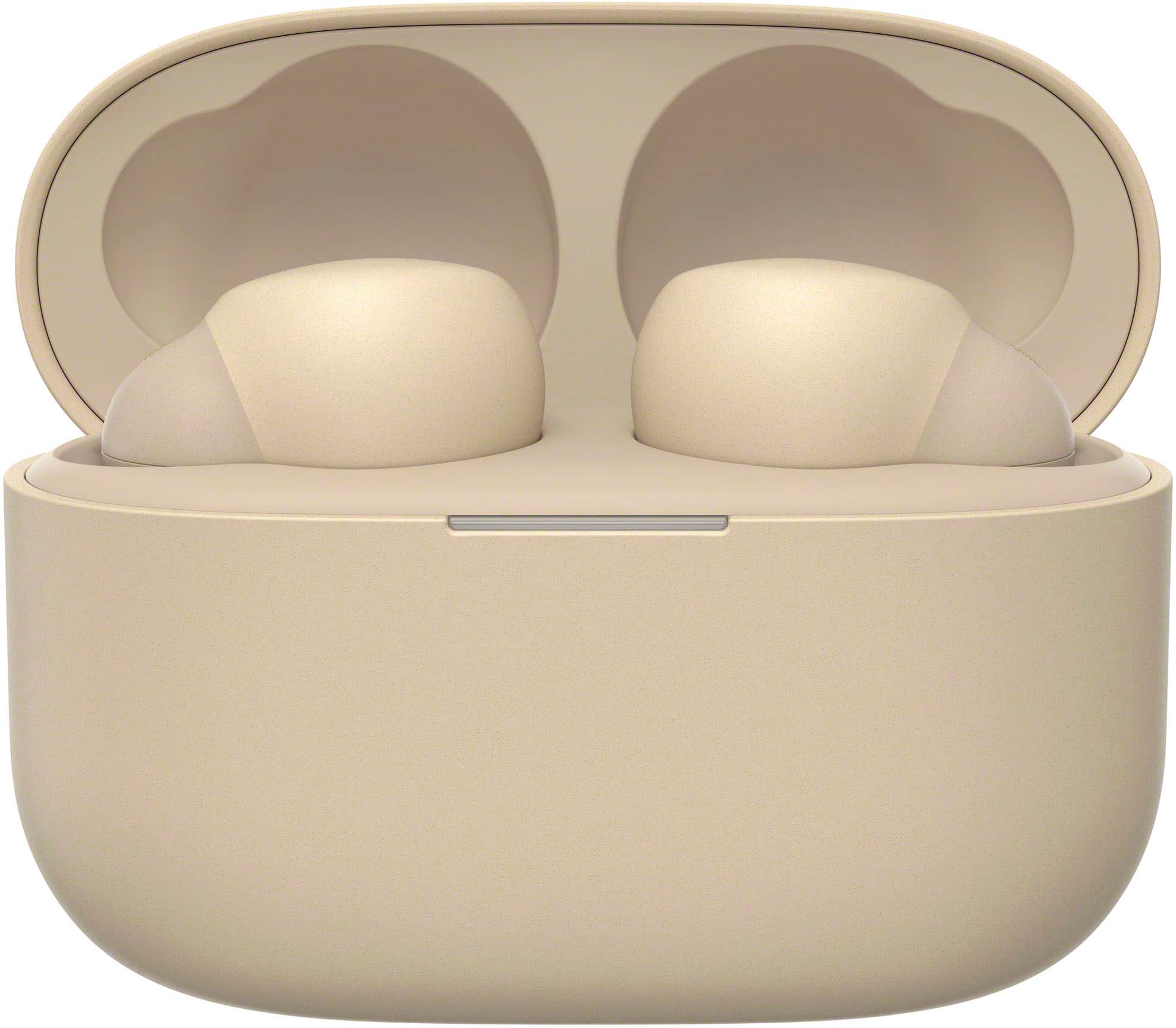 Alt View 11. Sony - LinkBuds S True Wireless Noise Canceling Earbuds - Desert Sand.