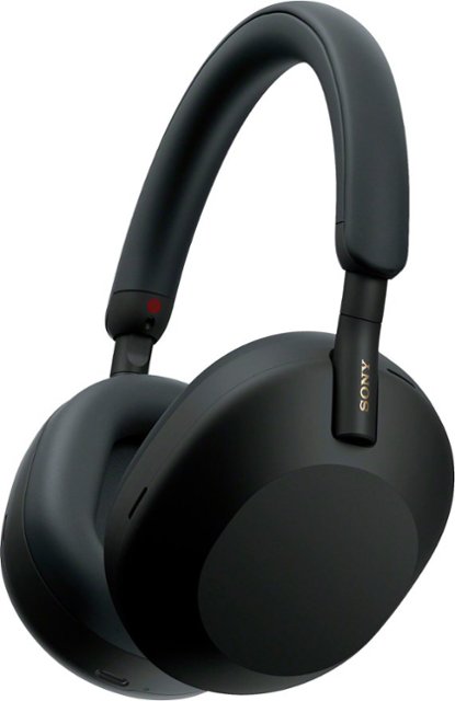 Optimistisch Intens Grijpen Sony WH-1000XM5 Wireless Noise-Canceling Over-the-Ear Headphones Black  WH-1000XM5/B - Best Buy