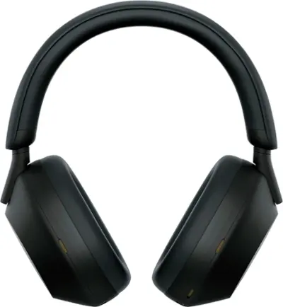 Sony - WH1000XM5 Wireless Noise-Canceling Over-the-Ear Headphones - Black
