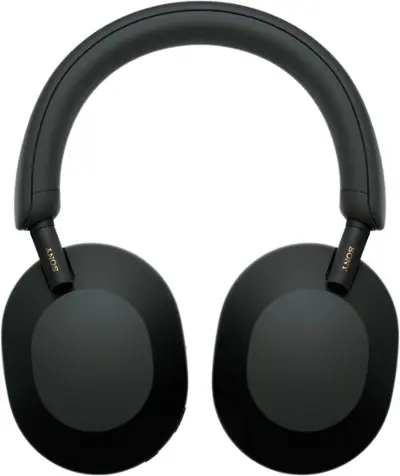 Sony - WH1000XM5 Wireless Noise-Canceling Over-the-Ear Headphones - Black
