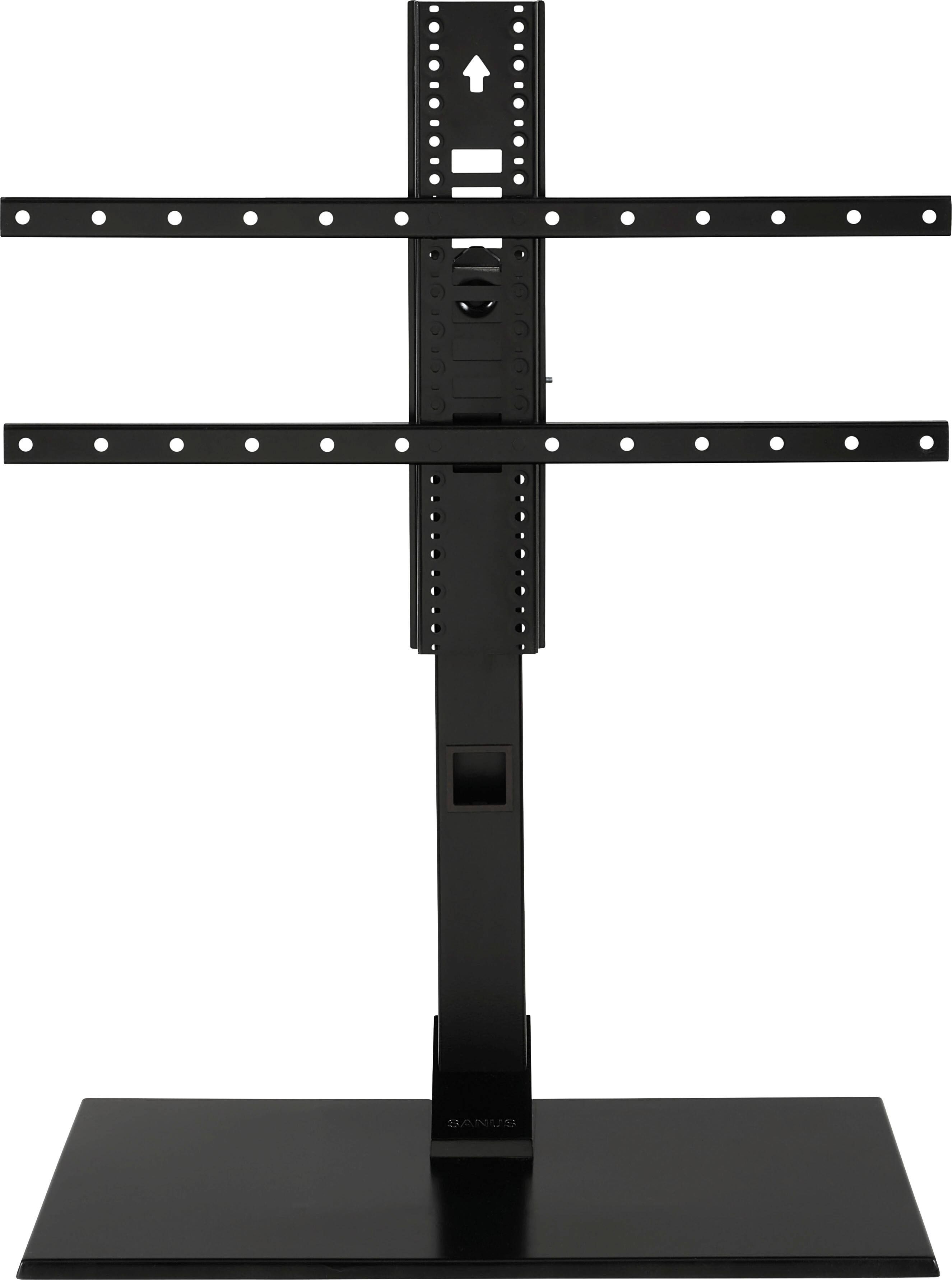 Alt View 16. SANUS Elite - Swivel TV Stand for TVs 40"-86" - Sturdy Base with Swivel, Height Adjustment, and Cable Management - Black.