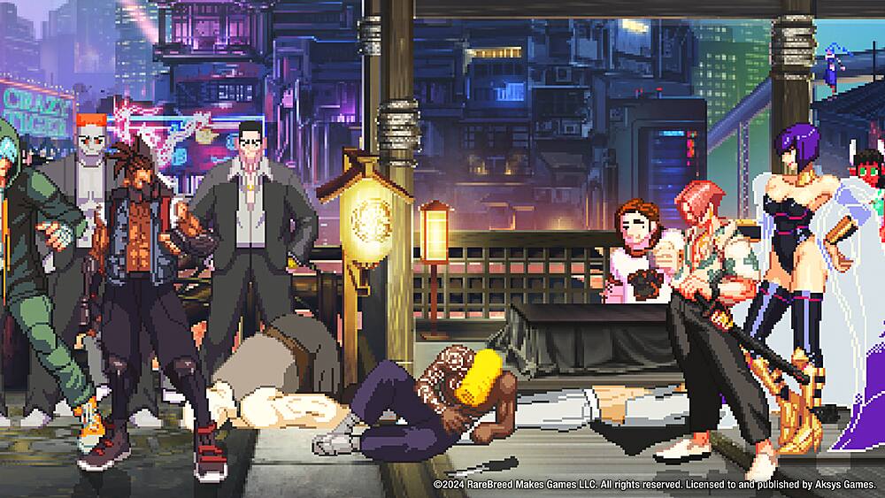 Crazy Tiger 2024 RareBreed Makes Games LLC. All rights reserved. Licensed to and published by Aksys Games.